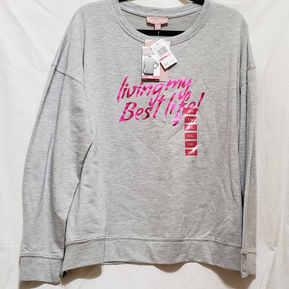 Women's XXL graphic sweatshirt